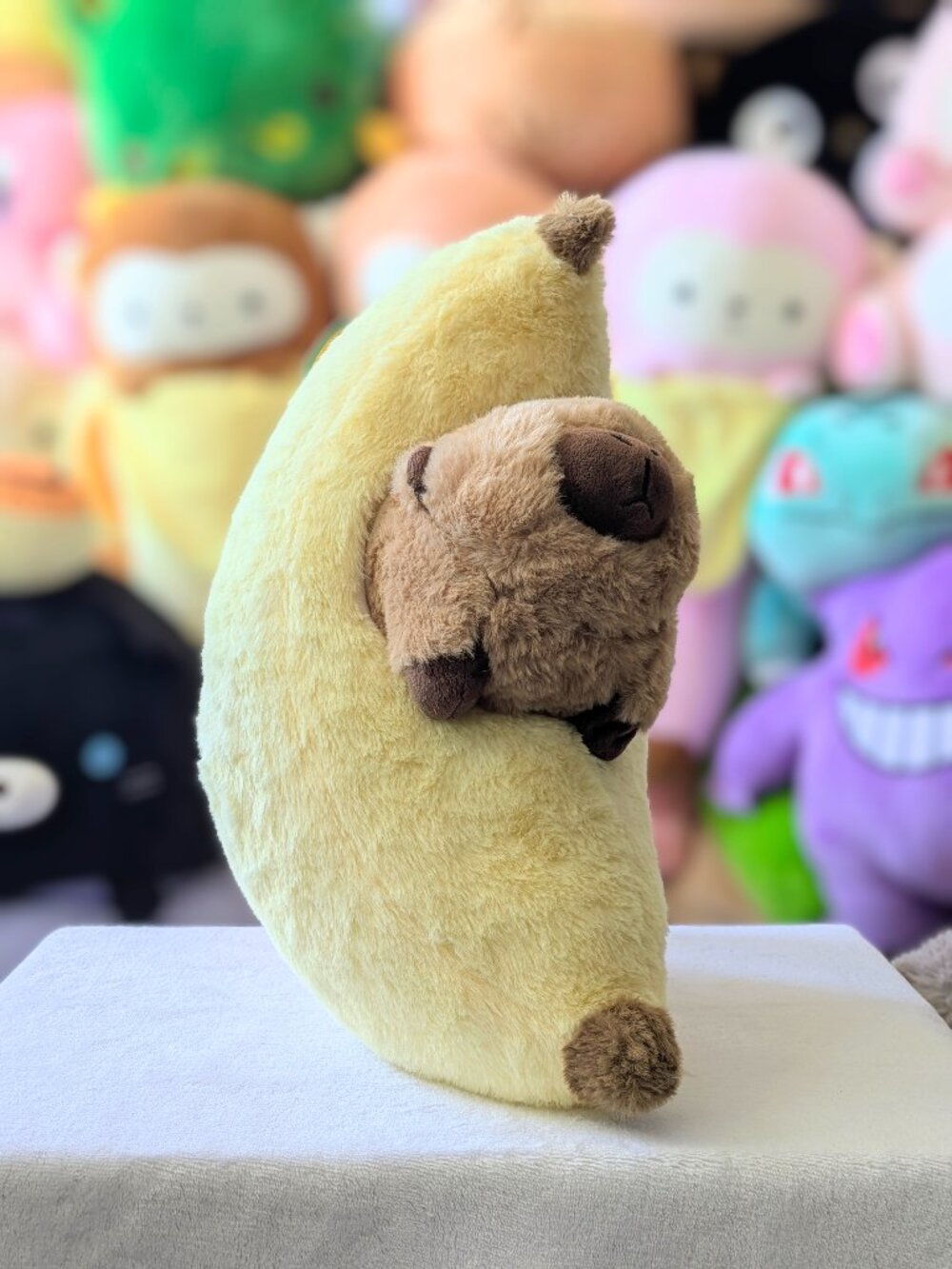 Round 1 Exclusive 15.8" Capybara in Banana Plush